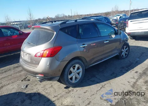 2009 Nissan Murano S z USA, uszkodzony, nr VIN JN8AZ18W19W140159